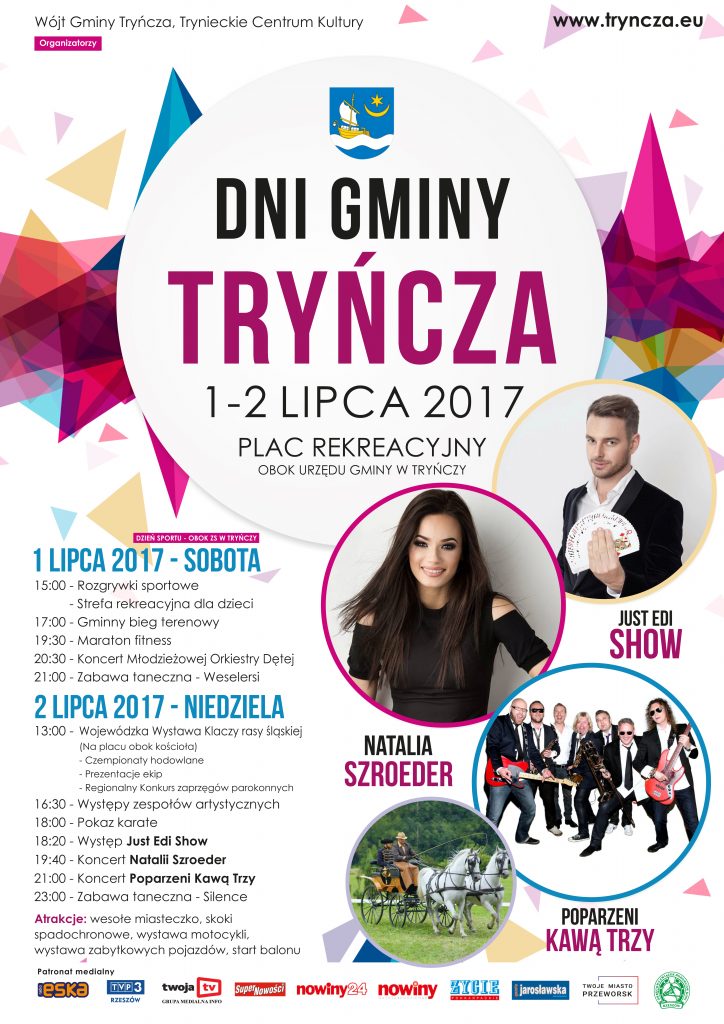 Dni Gminy Tryñcza 2017 - Plakat.cdr