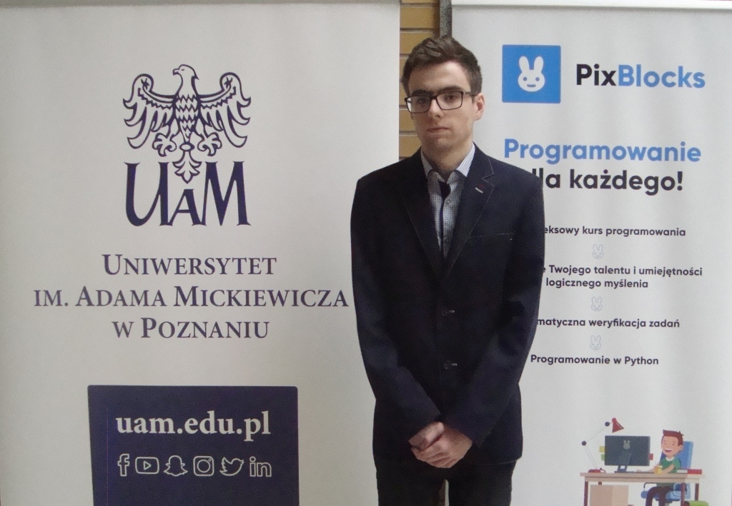 Uczeń ZSZ finalistą Ogólnopolskiego Konkursu PIX Programming Challenge