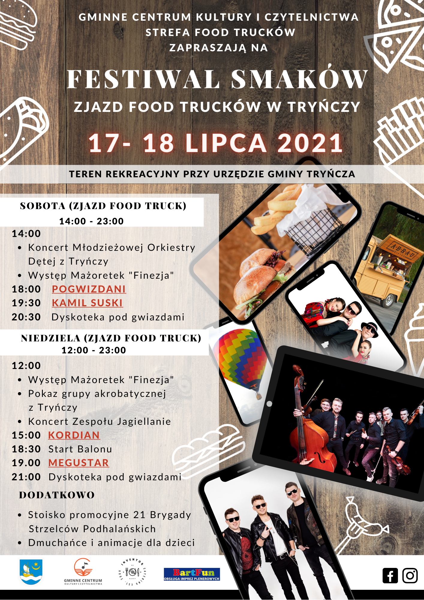 Festiwal Food Truck w Tryńczy