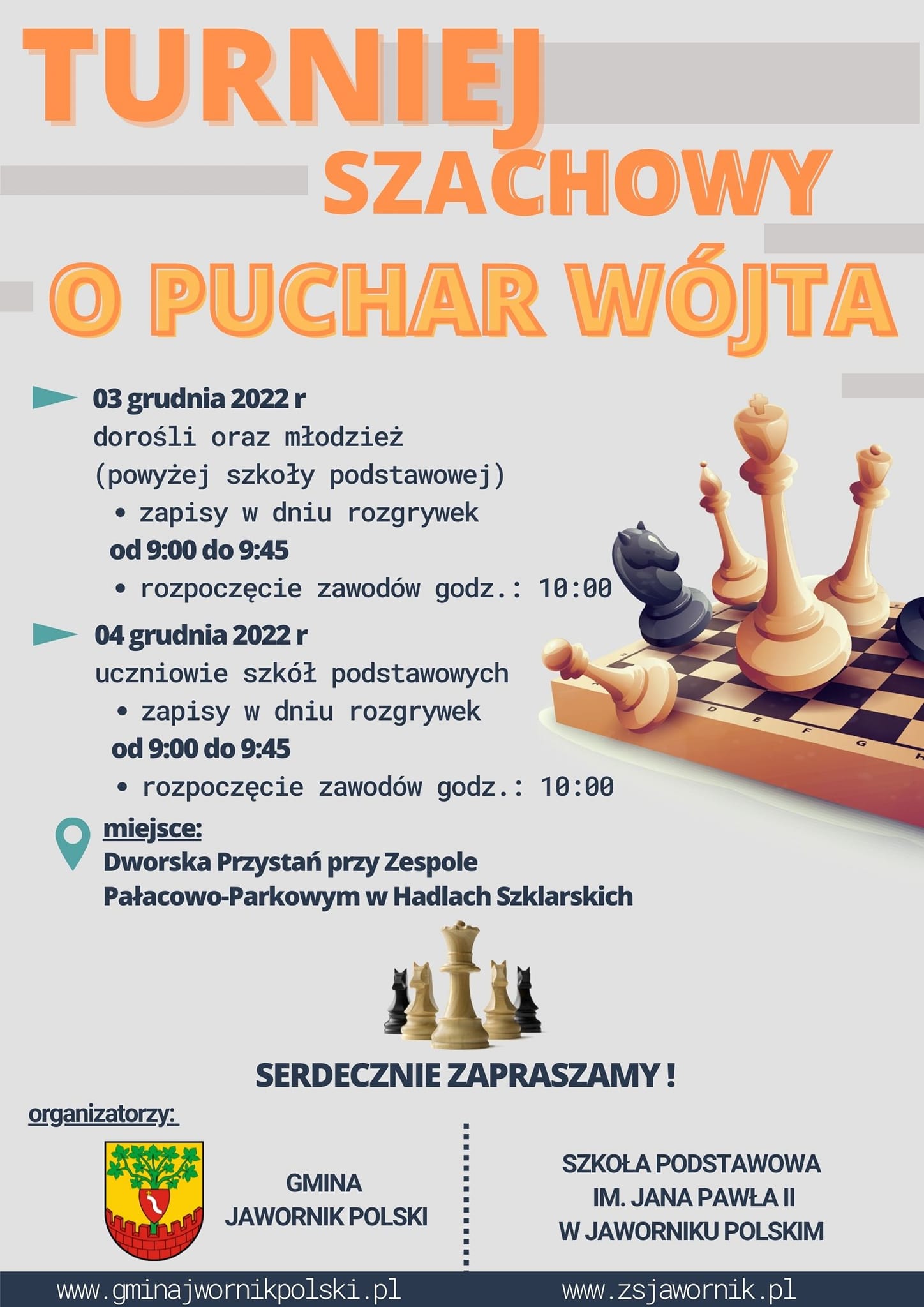 Turniej Szachowy w Jaworniku Polskim