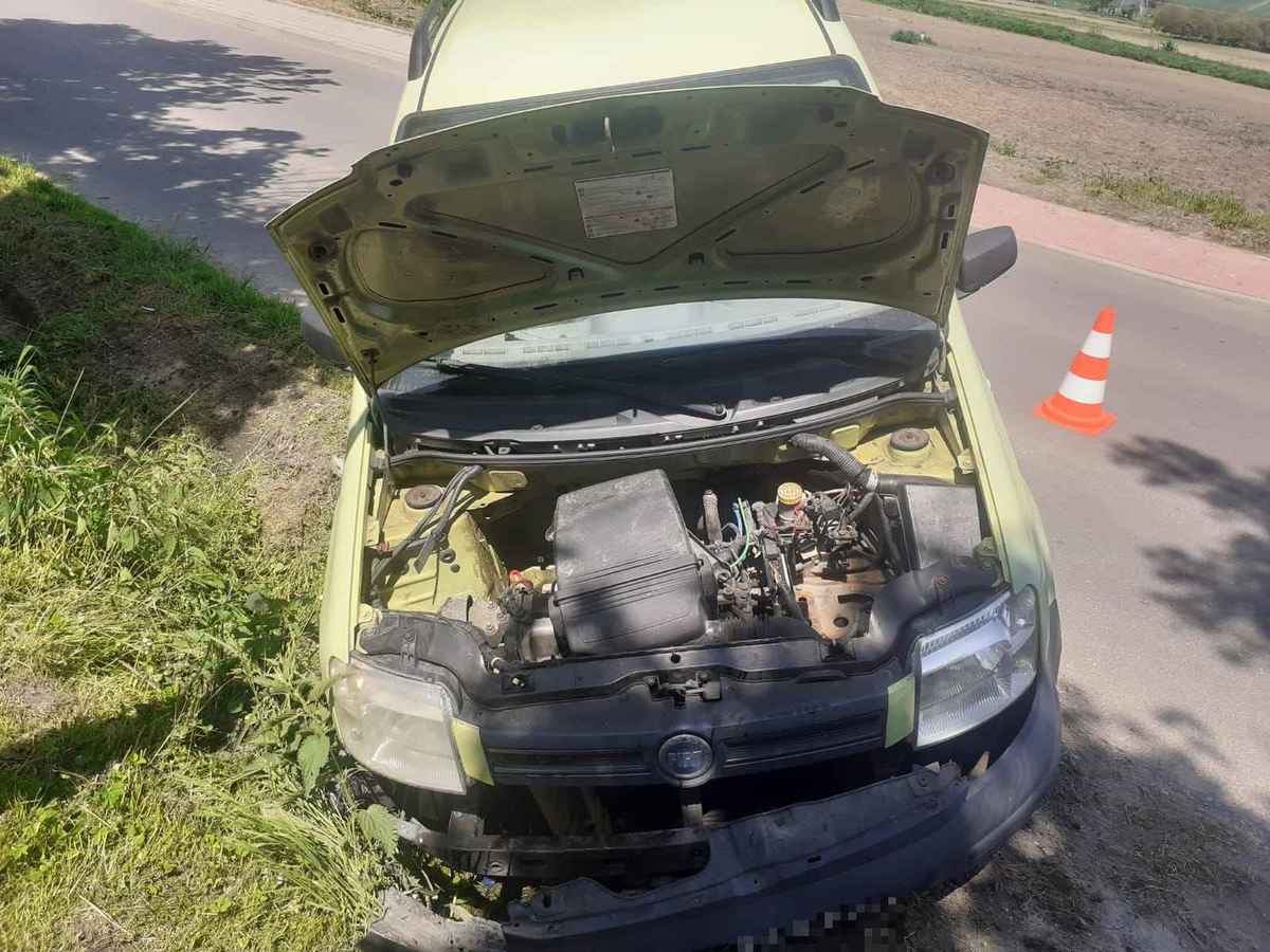 Wypadek drogowy w Mikulicach