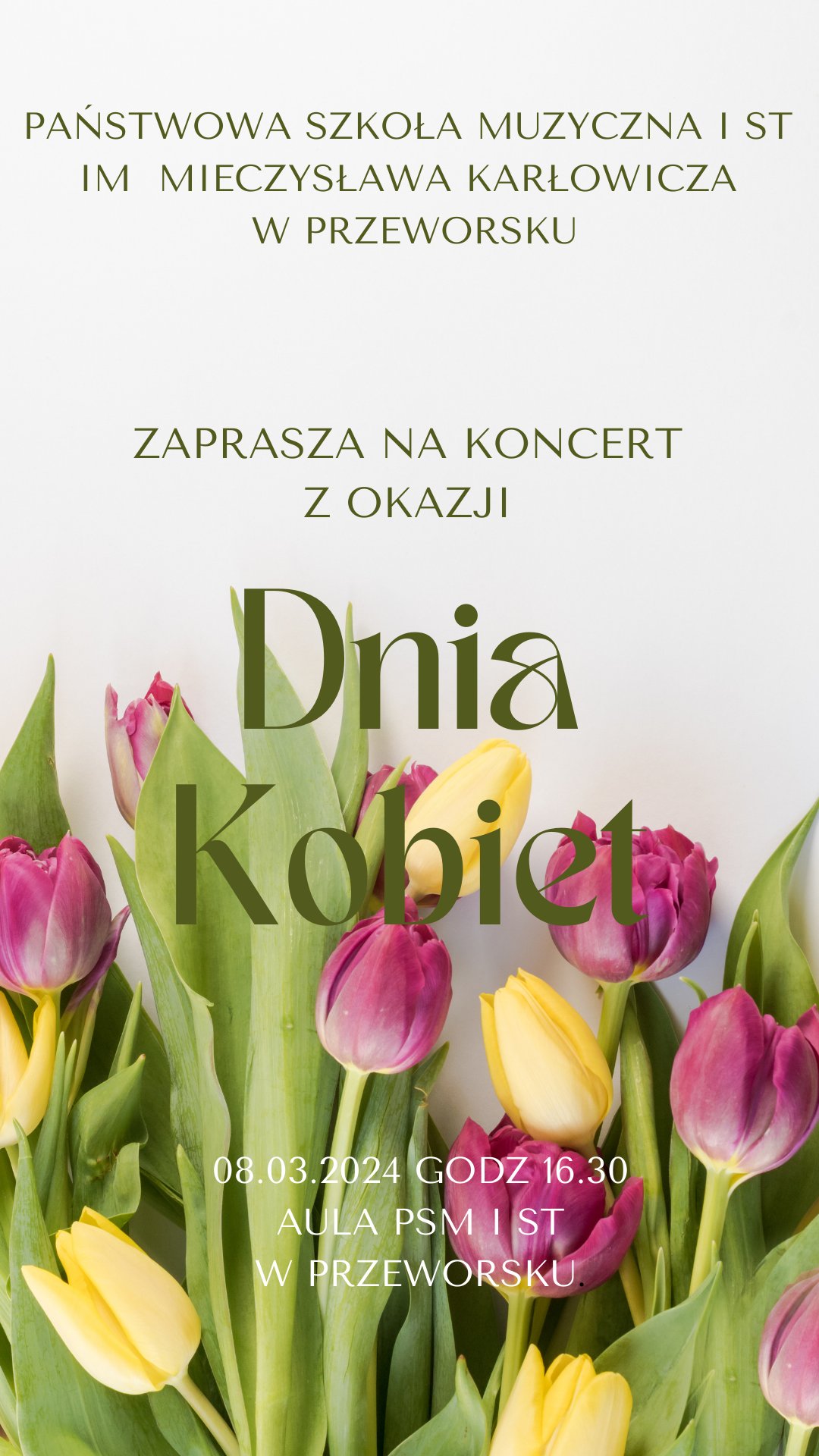 Z okazji Dnia Kobiet – koncert uczniów Państwowej Szkoły Muzycznej w Przeworsku