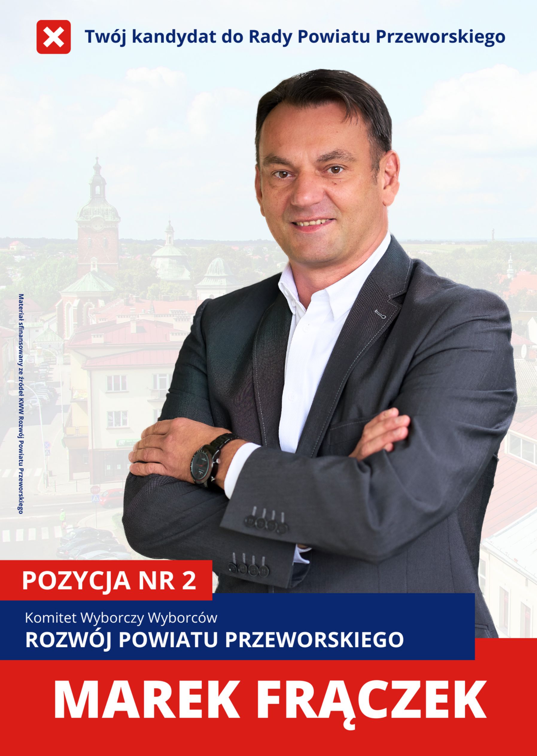 Marek Frączek – kandydat do Rady Powiatu Przeworskiego