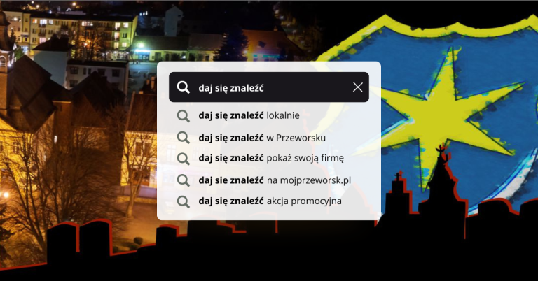 Akcja daj się znaleźć artykuły sponsorowane