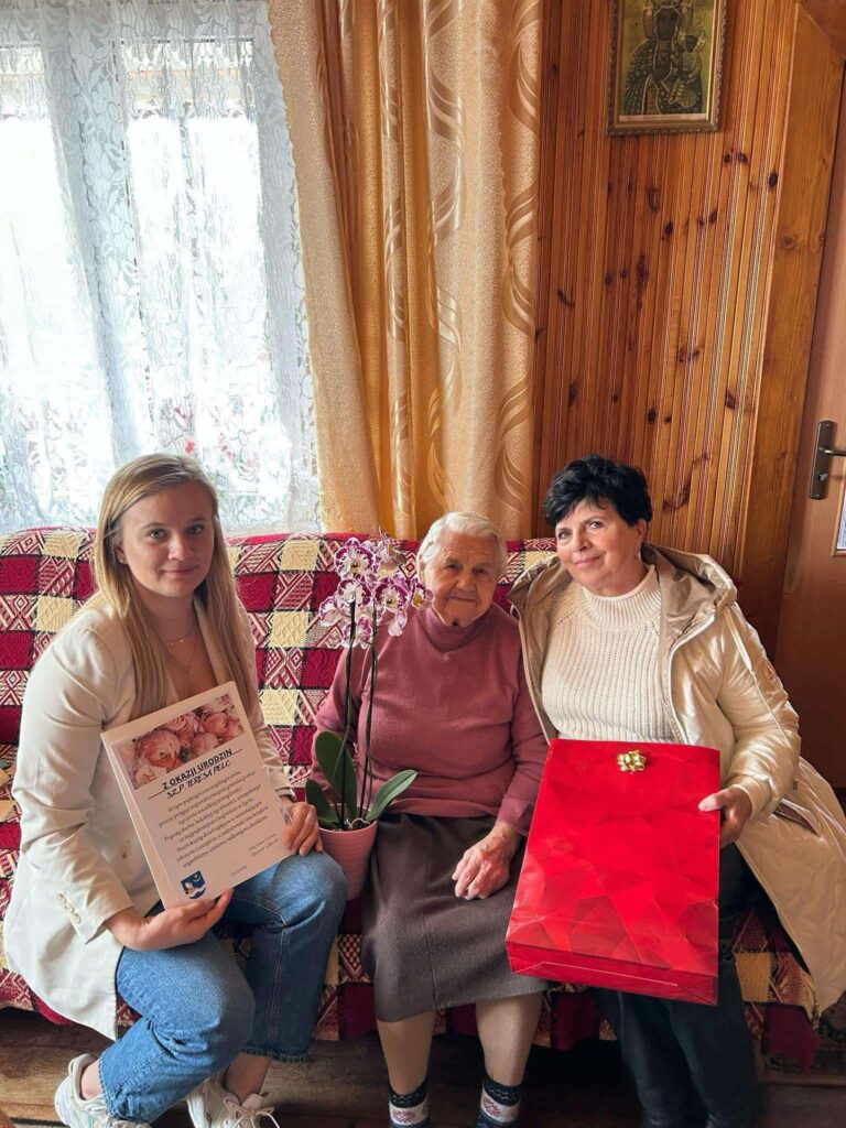 Uroczyste Wizyty U Jubilatek W Gminie Tryńcza