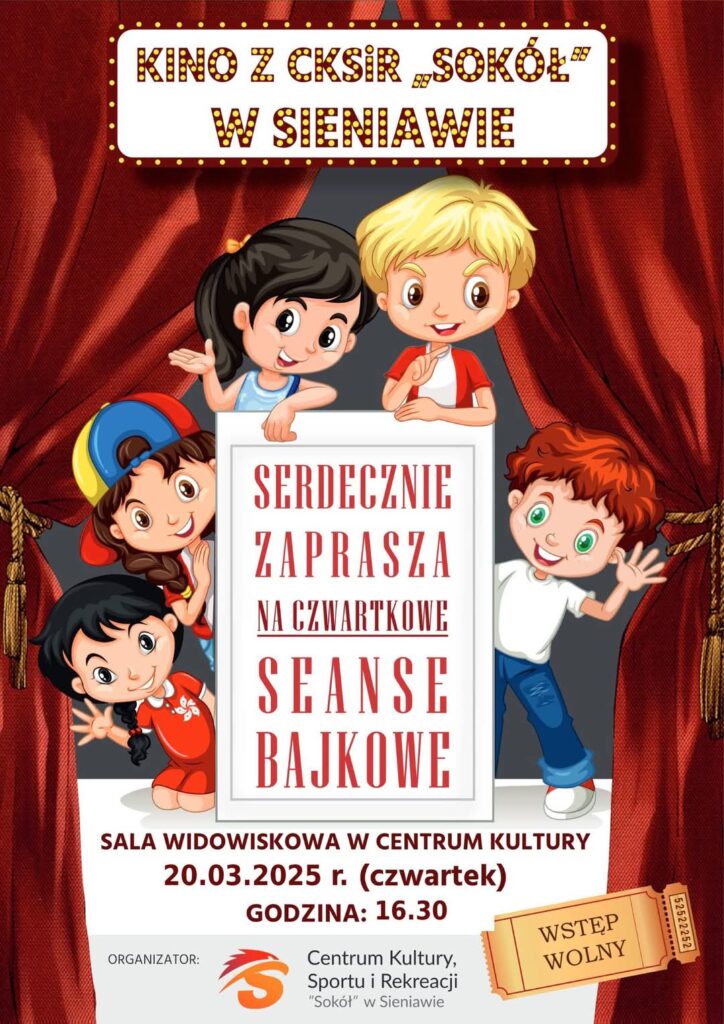 Filmowe atrakcje w CKSiR Sokół Sieniawa