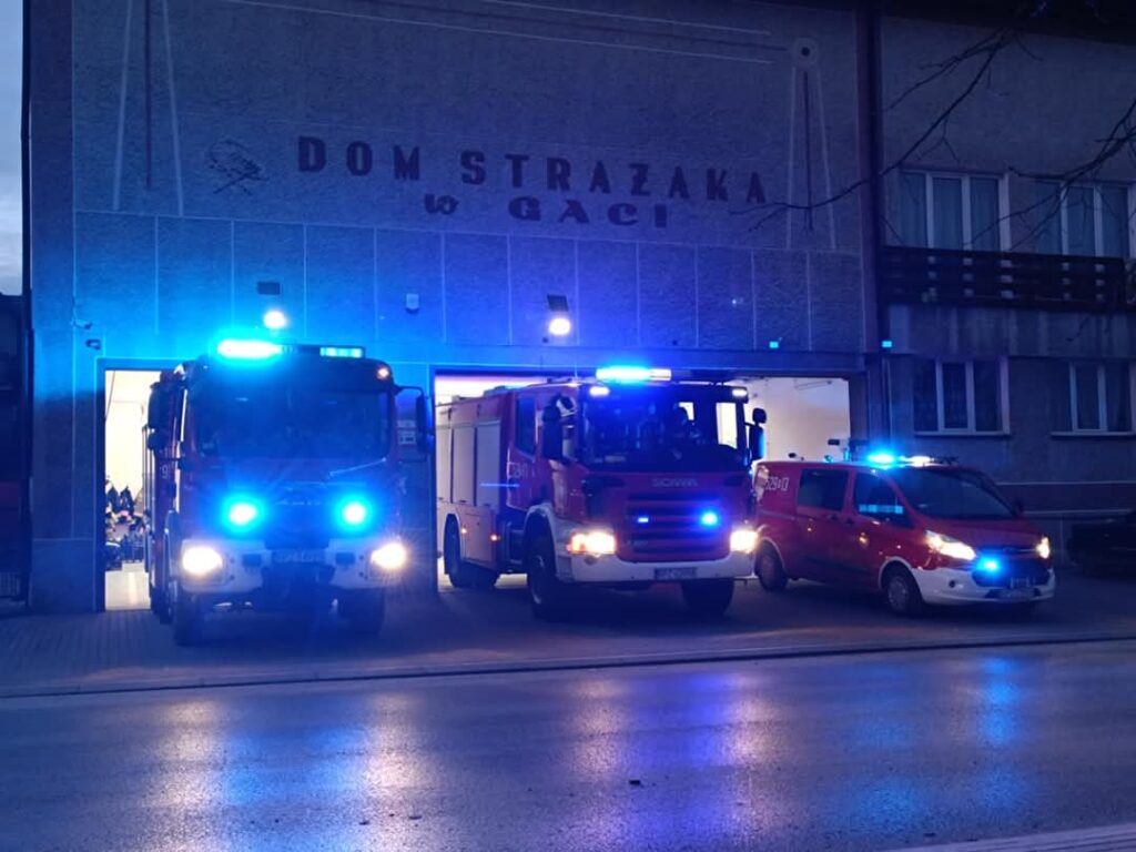OSP Gać oddała hołd zmarłemu strażakowi 1 OSP Gać oddała hołd zmarłemu strażakowi