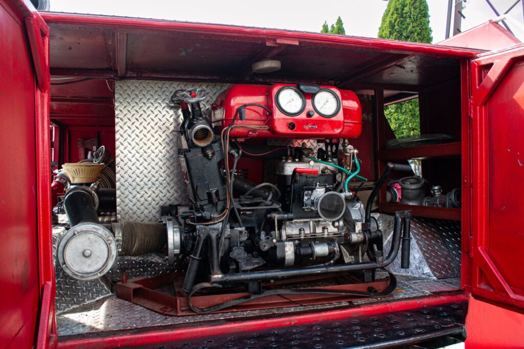 OSP Zarzecze prezentuje swoją "Pszczółkę" - kawałek historii lokalnego pożarnictwa