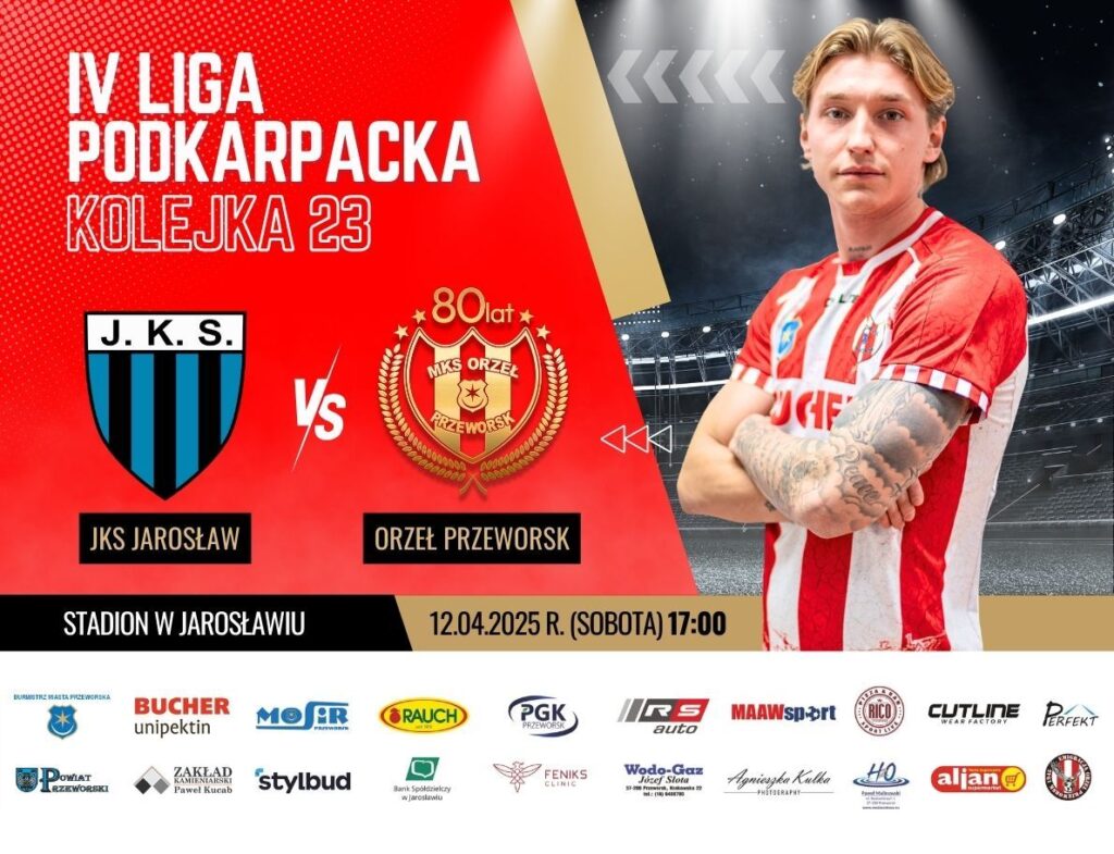 Orzeł Przeworsk jedzie do Jarosławia na ligowy pojedynek 1 Orzeł Przeworsk jedzie do Jarosławia na ligowy pojedynek