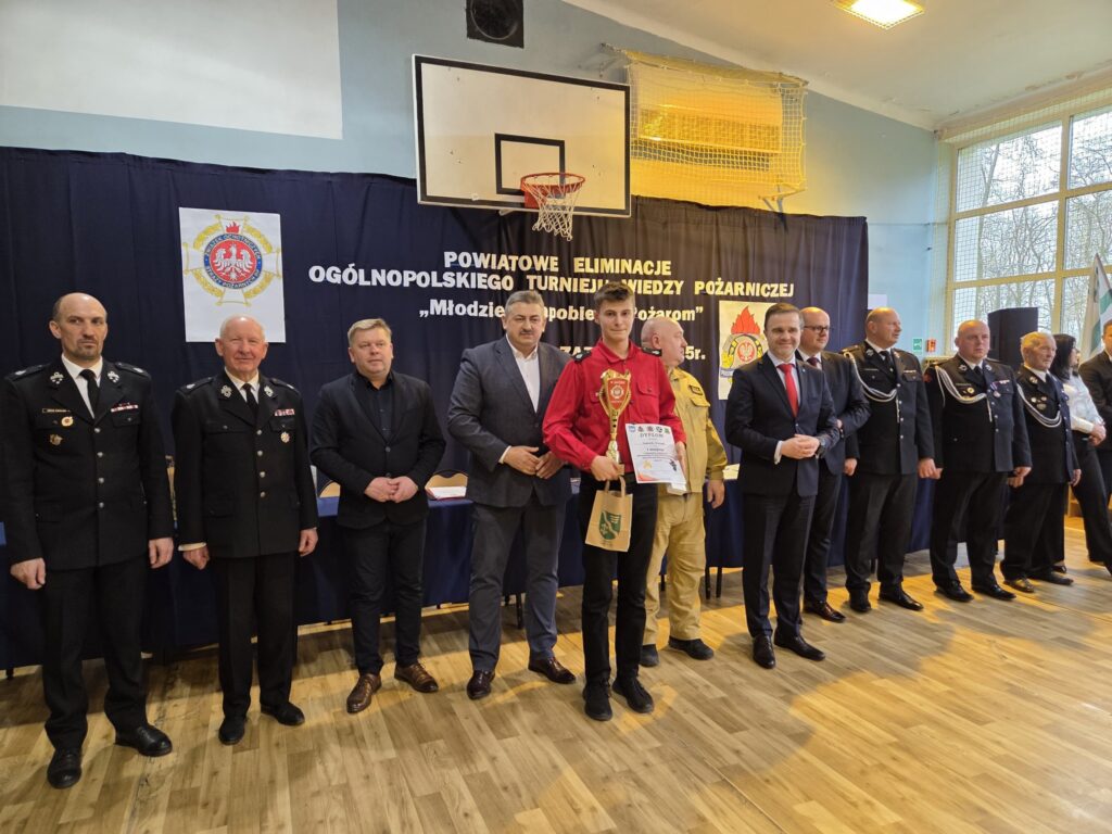 Młody strażak z OSP Gać z sukcesem w powiatowym OTWP 1 Młody strażak z OSP Gać z sukcesem w powiatowym OTWP
