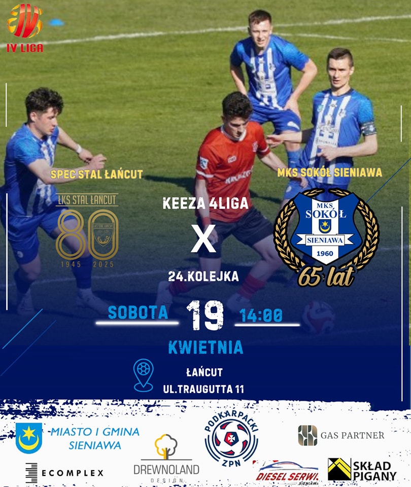 Sokół Sieniawa gotowy na walkę w Łańcucie