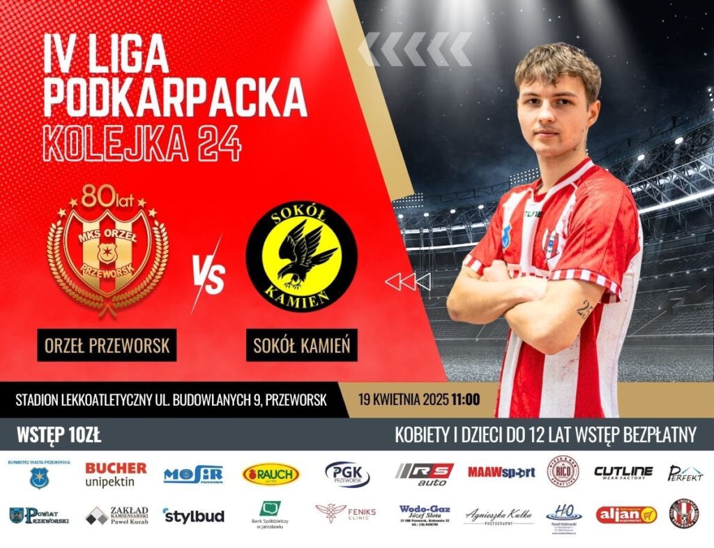 W świąteczną sobotę Orzeł Przeworsk podejmuje Sokół Kamień 1 W świąteczną sobotę Orzeł Przeworsk podejmuje Sokół Kamień