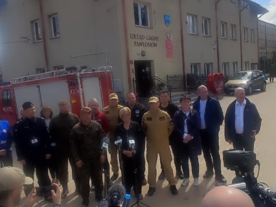 Pawłosiów. Sztab Kryzysowy Zawiesza Prace Na Czas Świąt 1 Pawłosiów. Sztab Kryzysowy Zawiesza Prace Na Czas Świąt