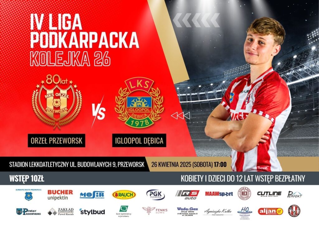 Piłkarska sobota w Przeworsku. Orzeł podejmuje Igloopol Dębica 1 Piłkarska sobota w Przeworsku. Orzeł podejmuje Igloopol Dębica