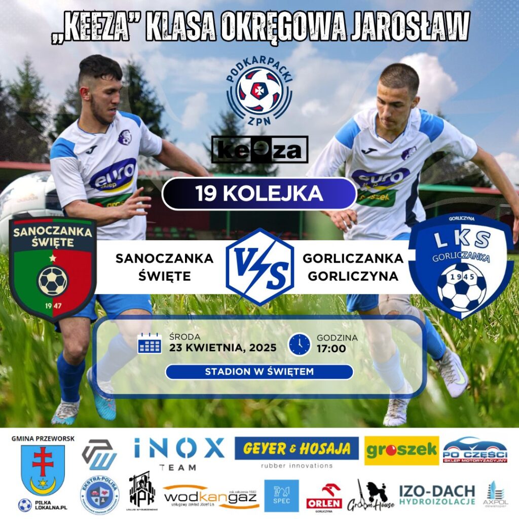 Gorliczanka gra jutro zaległy mecz w Świętem 1 Gorliczanka gra jutro zaległy mecz w Świętem
