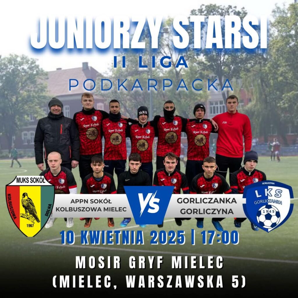 Juniorzy Starsi LKS Gorliczanka ruszają na podbój rundy wiosennej 1 Juniorzy Starsi LKS Gorliczanka ruszają na podbój rundy wiosennej