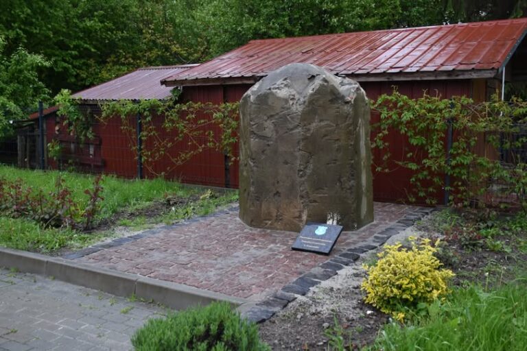 fragment przedwojennego Pomnika Grunwaldzkiego