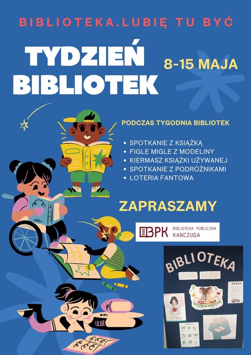 Tydzień Bibliotek w Kańczudze! Spotkania, kiermasz i inne atrakcje