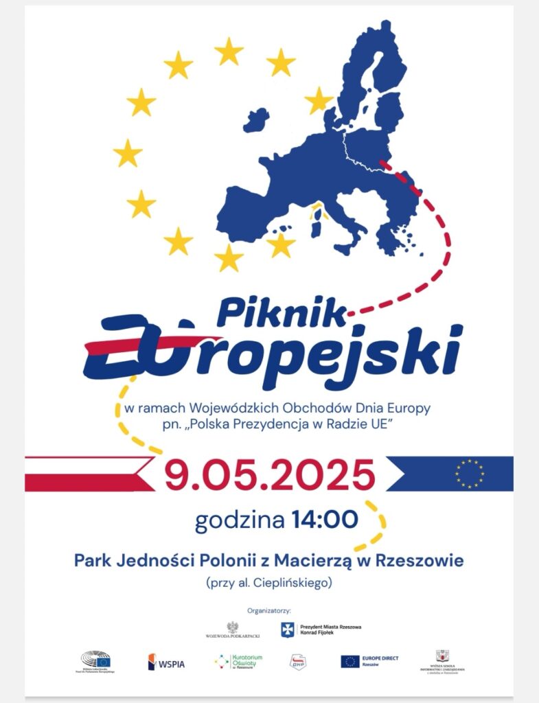 Piknik z muzyką w Rzeszowie z okazji Dnia Europy! Zagra Orkiestra Dęta OSP Gać i Bella Voce! 1 Piknik z muzyką w Rzeszowie z okazji Dnia Europy! Zagra Orkiestra Dęta OSP Gać i Bella Voce!