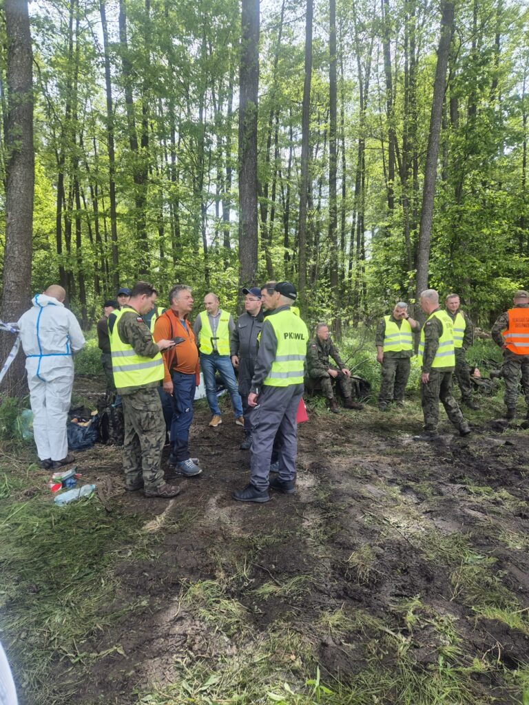 Katastrofa lotnicza w lesie! Wielkie ćwiczenia "SAREX" w Nadleśnictwie Sieniawa