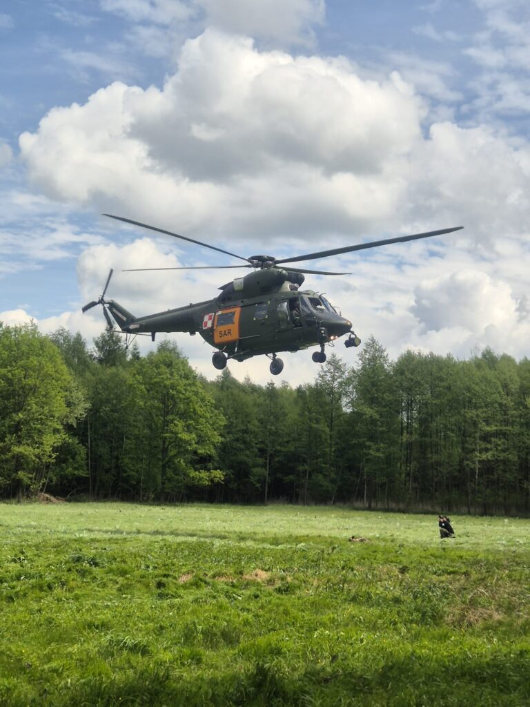 Katastrofa lotnicza w lesie! Wielkie ćwiczenia "SAREX" w Nadleśnictwie Sieniawa