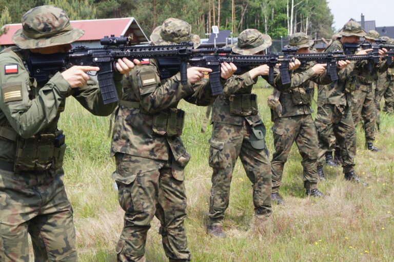 Kadeci Klas Mundurowych Zespołu Szkół Zawodowych w Przeworsku wzięli udział w dorocznym obozie szkoleniowym