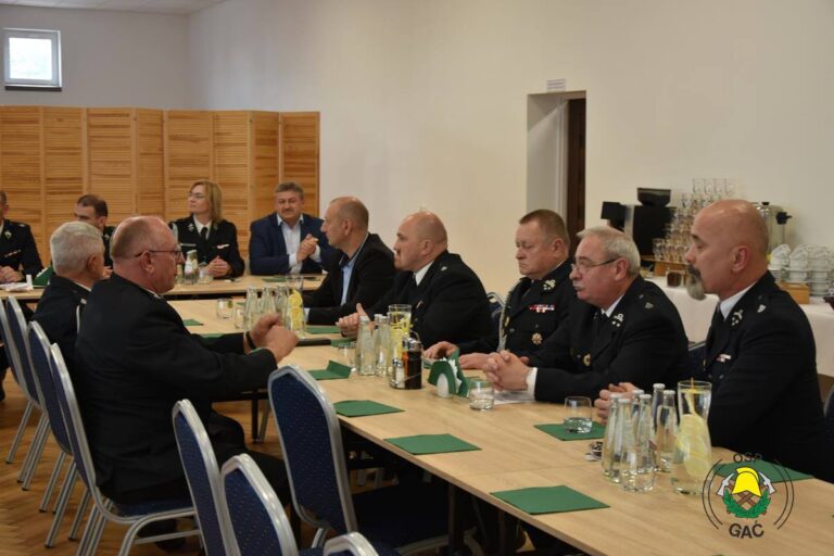 Strażackie sprawy na pierwszym planie! Ważne spotkanie Zarządu Powiatowego ZOSP RP w Gaci