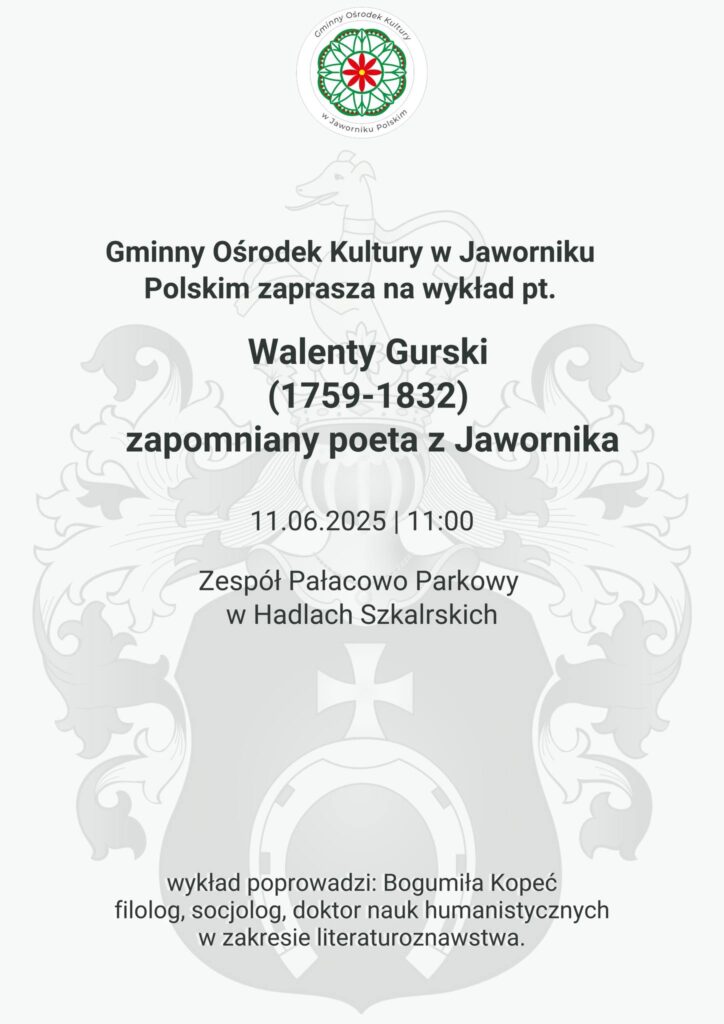 wykład poświęcony Walentemu Gurskiemu