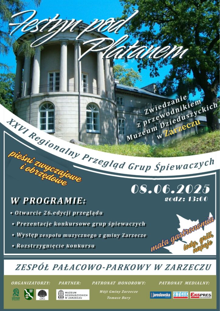 Zarzecze rozbrzmi pieśnią! Przed nami XXVI Regionalny Przegląd Grup Śpiewaczych "Pieśni Zwyczajowe i Obrzędowe"