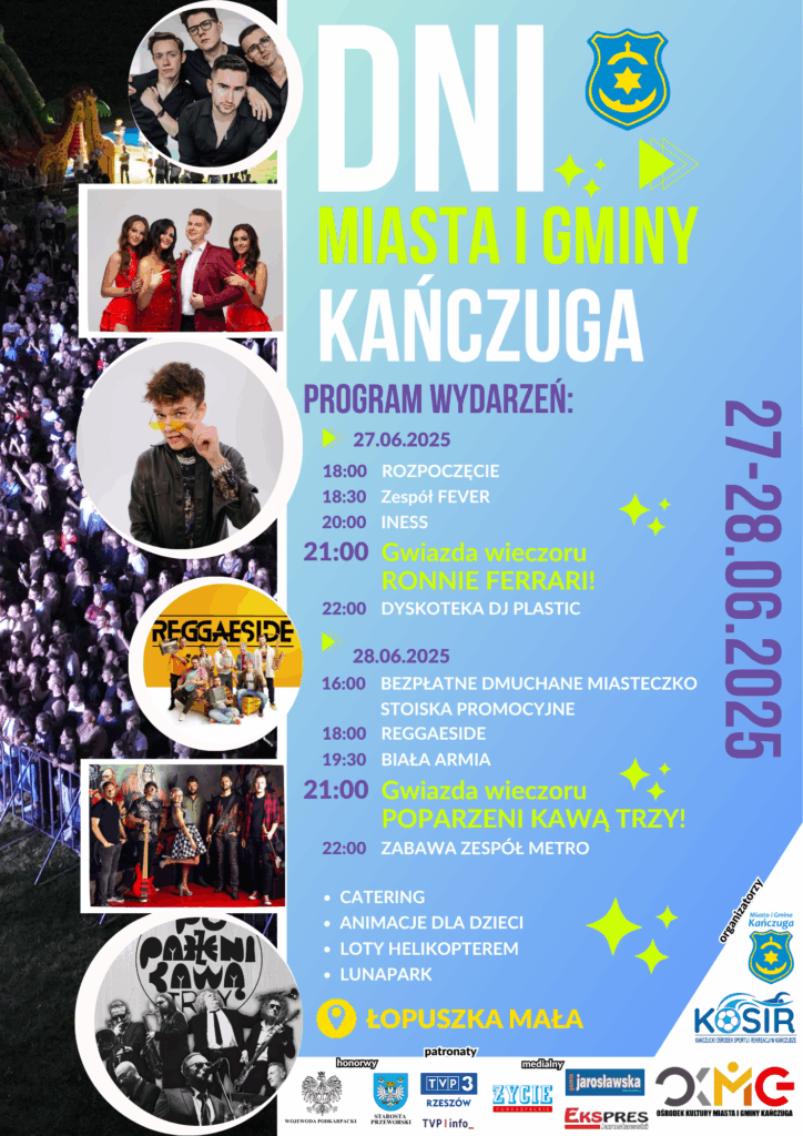 Już niebawem Dni Kańczugi! Ronnie Ferrari i Poparzeni Kawą Trzy gwiazdami niezapomnianego wieczoru 1 0627