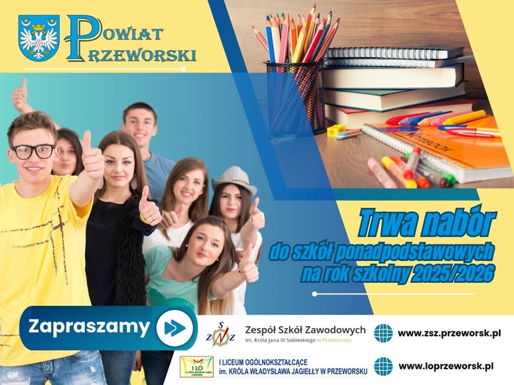 Ósmoklasisto, zostało mało czasu! ZSZ w Przeworsku przypomina o terminie składania wniosków