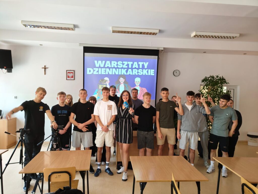 ZSZ w Przeworsku zorganizował warsztaty dziennikarskie dla uczniów