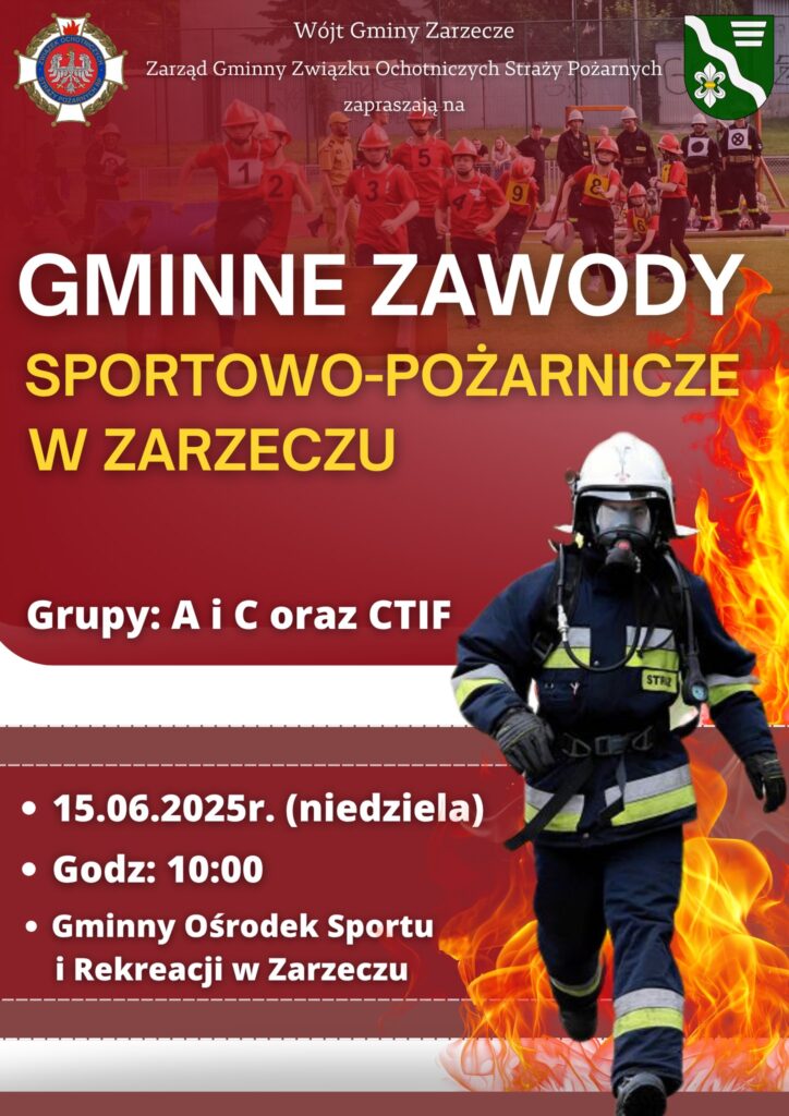 Gminne Zawody Sportowo-Pożarnicze w Zarzeczu. W niedzielę strażacy-ochotnicy zmierzą się na stadionie 1 506631525 1023801663235164 4867639359786023427 n
