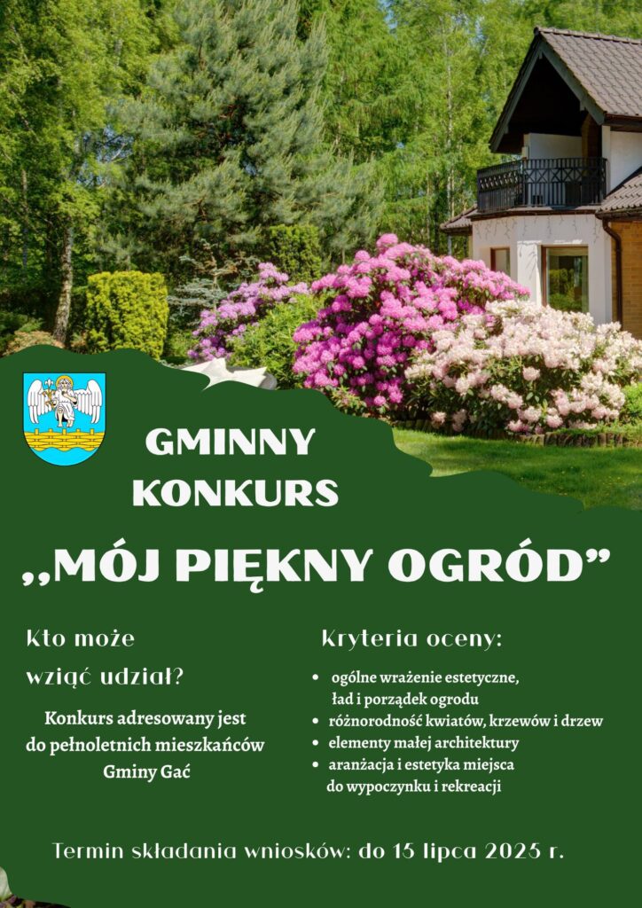 Pochwal się swoim ogrodem. Gmina Gać zaprasza mieszkańców do udziału w konkursie. 1 509028235 1104782675031234 6671209435142439022 n