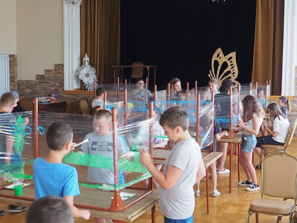 Pogoda pokrzyżowała plany, ale nie zepsuła zabawy. Udany start wakacji w Ośrodku Kultury w Kańczudze 1 OLYMPUS DIGITAL CAMERA