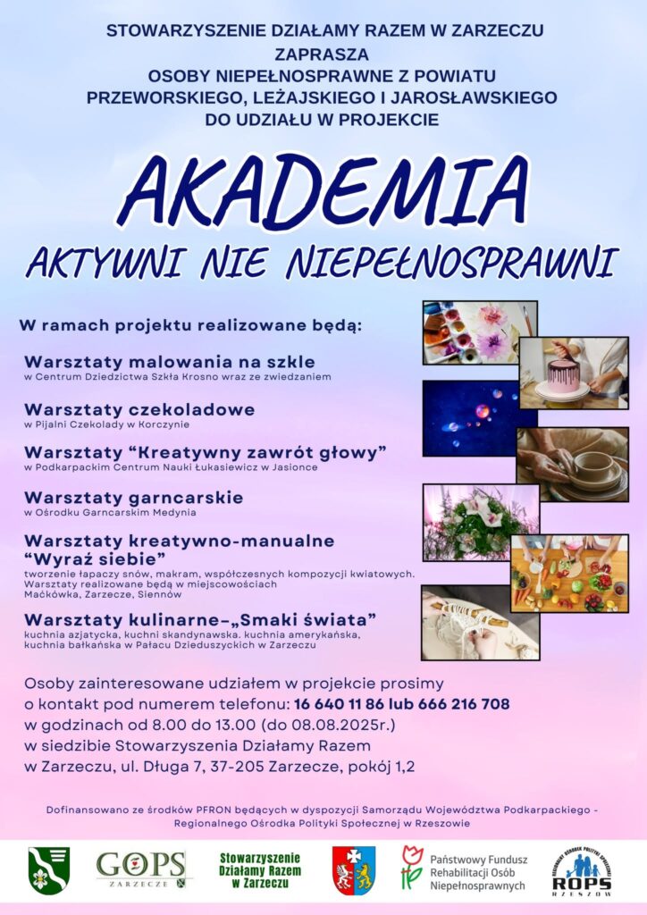 Rusza "Akademia – Aktywni nie niepełnosprawni". To szansa dla mieszkańców trzech powiatów 1 523881416 1053689380246392 6371622592283190861 n