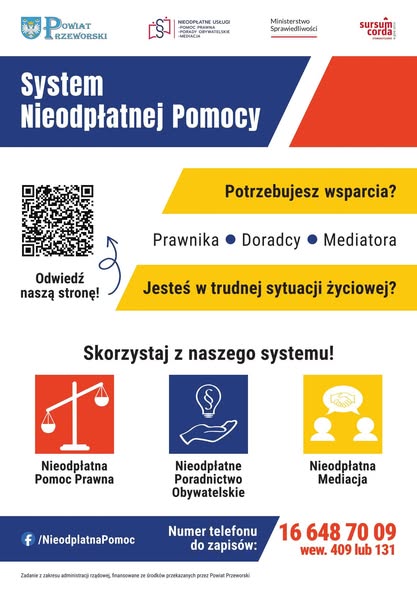Masz Problem Prawny? Mieszkańcy Powiatu Przeworskiego Mogą Skorzystać Z Darmowej Pomocy 1 545357597 1101293222205133 2197893206485304364 N