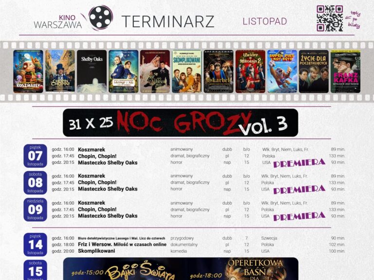kino przeworsk listopad 2025