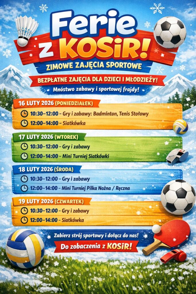 ferie kosir kańczuga