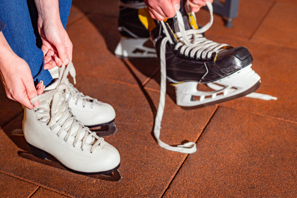 ice skate rental training public skating