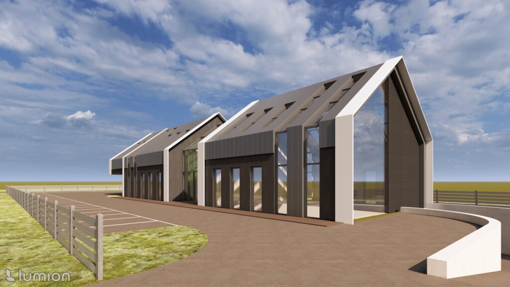 Nowa przychodnia stomatologiczna w Przeworsku - wizualizacja projektu