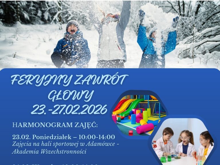adamowka ferie grafik