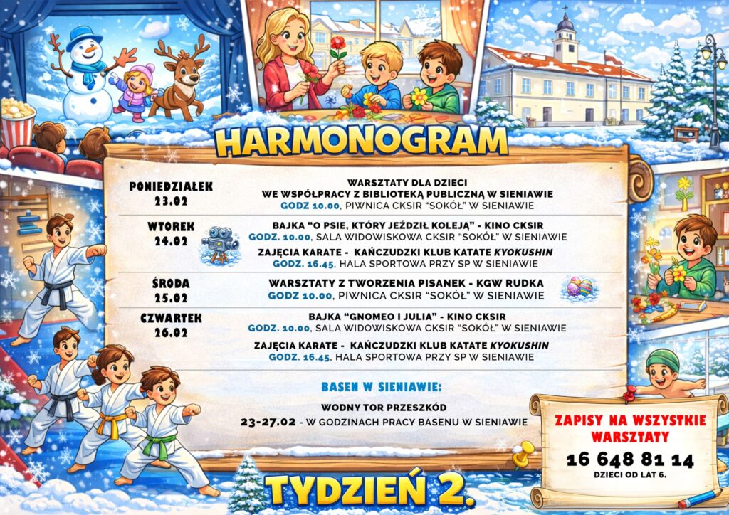 ferie sieniawa tydz 2