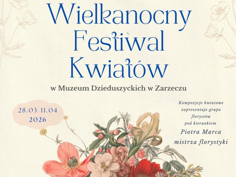 Wiosenne kompozycje kwiatowe na Wielkanocnym Festiwalu Kwiatów w Zarzeczu