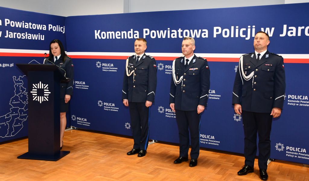 Nowy Zastępca Komendanta Powiatowego Policji w Jarosławiu