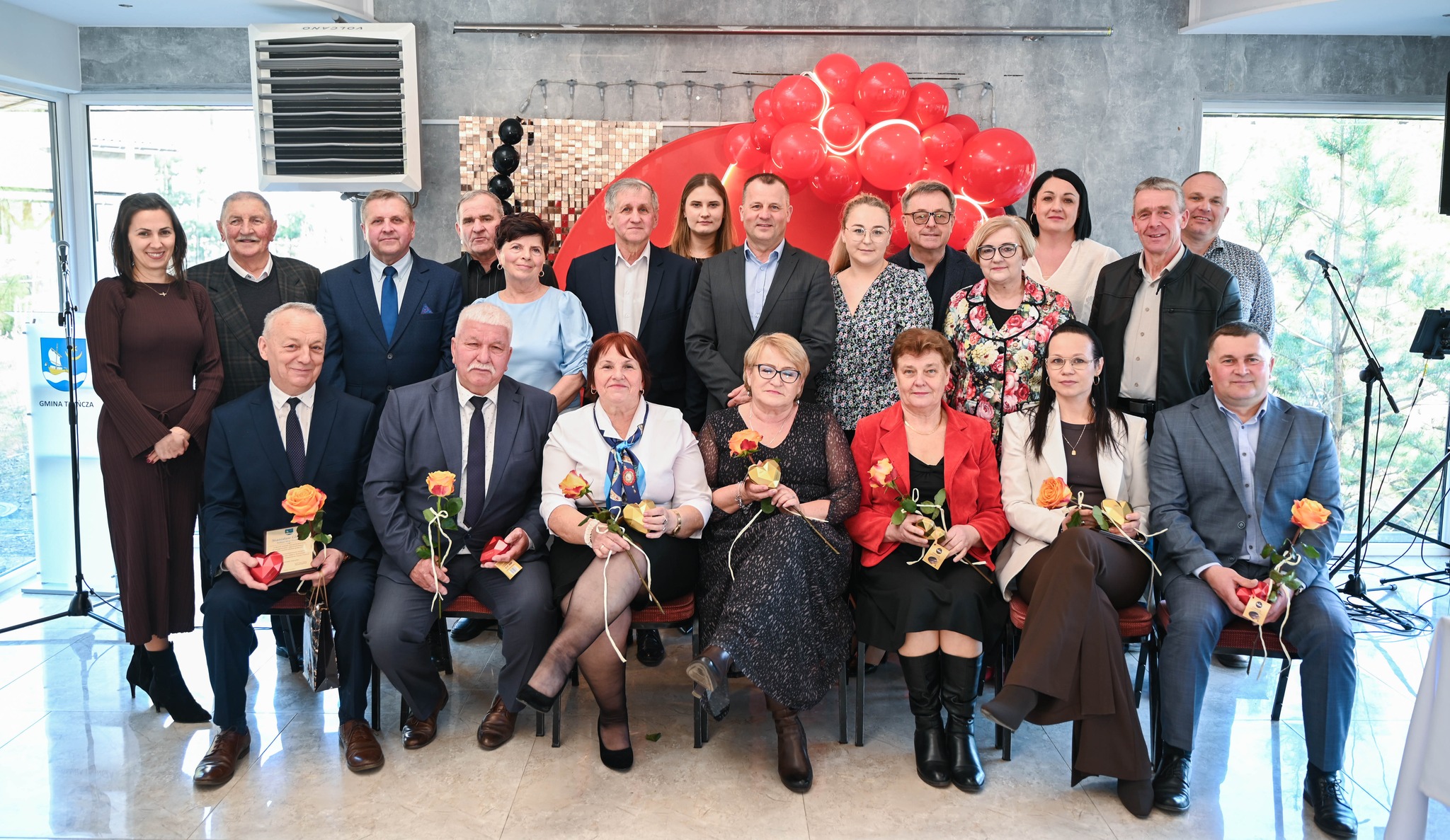 Sołtysi Z Gminy Tryńcza Wraz Z Władzami Samorządowymi Podczas Uroczystych Obchod&oacute;w Dnia Sołtysa 2026