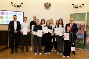 Rozdanie stypendiów sportowych w Przeworsku