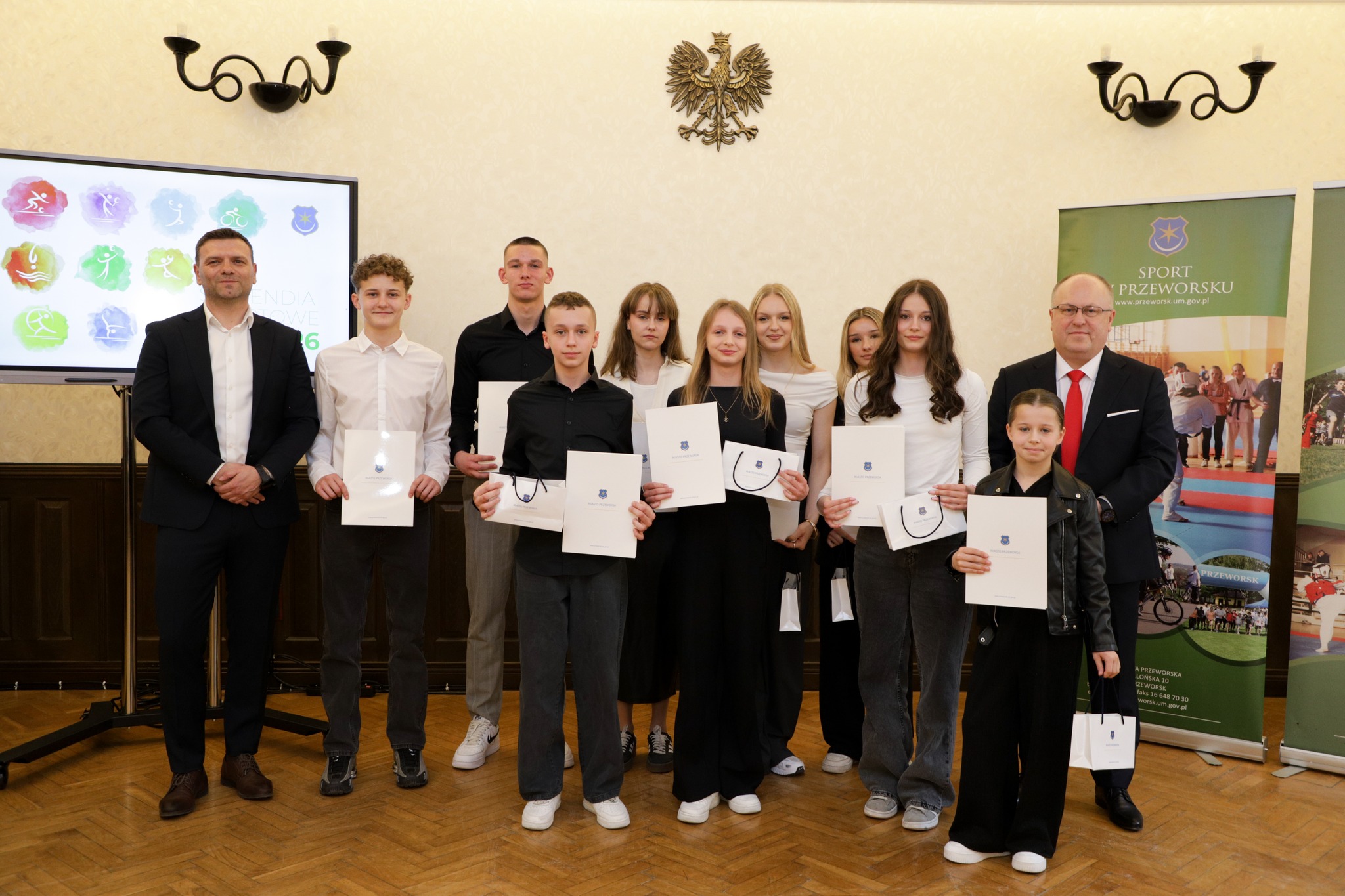 Lokalna Gazeta Internetowa 7 Rozdanie Stypendiów Sportowych W Przeworsku