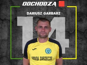 Dariusz Garbarz odchodzi z GKS GPR Zarzecze