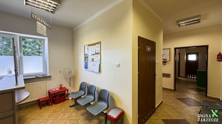 Wyremontowane pomieszczenia ośrodka zdrowia w Siennowie po modernizacji